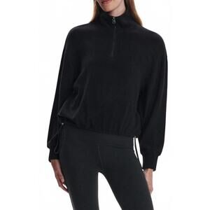 Varley Fleece Half Zip Pullover Sweatshirt NEW